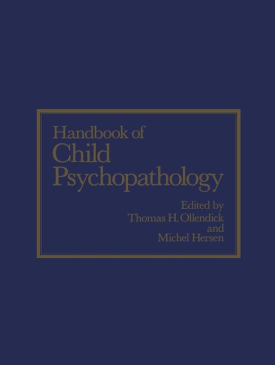 Handbook of Child Psychopathology (e-bog) af -