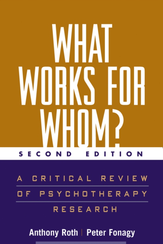 What Works for Whom?, Second Edition (e-bog) af Fonagy, Peter