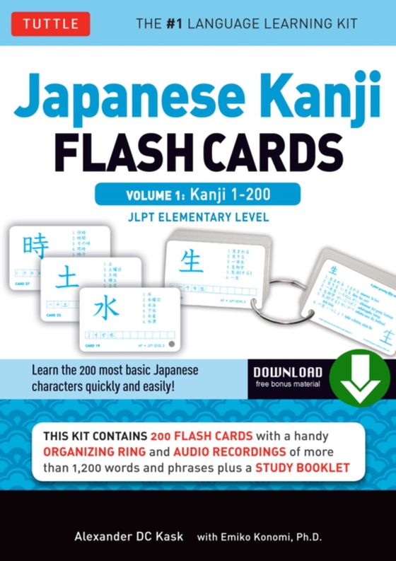 Japanese Kanji Flash Cards Volume 1 (e-bog) af Kask, Alexander