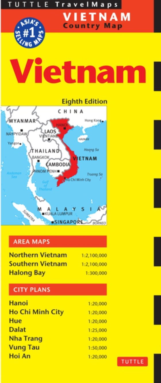 Vietnam Travel Map Eighth Edition (e-bog) af -