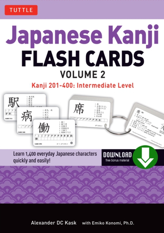 Japanese Kanji Flash Cards Ebook Volume 2 (e-bog) af Kask, Alexander