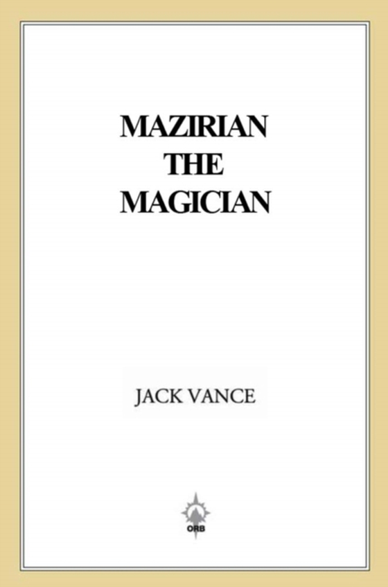 Mazirian the Magician (e-bog) af Vance, Jack