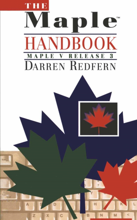 Maple Handbook (e-bog) af Redfern, Darren