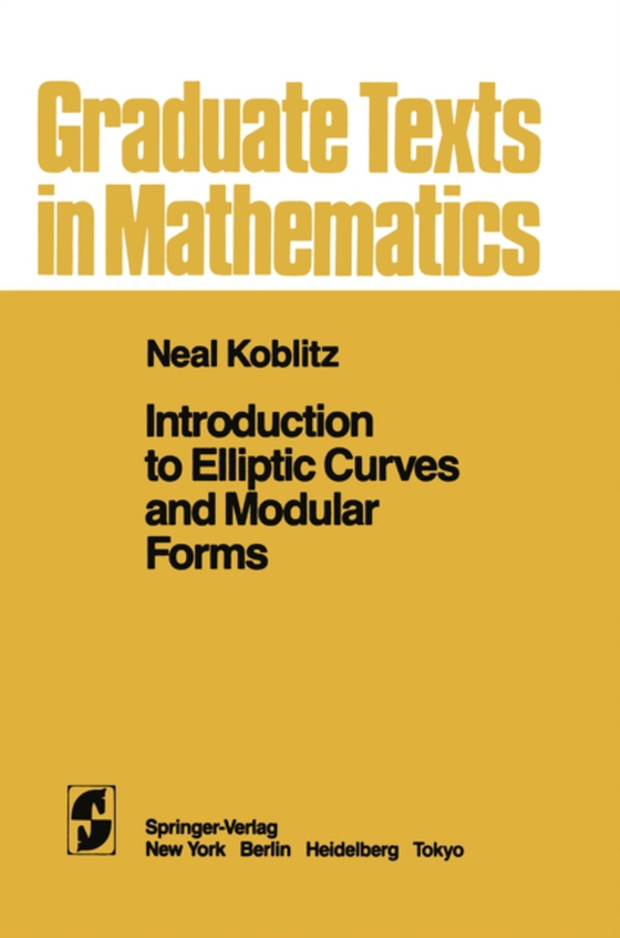 Introduction to Elliptic Curves and Modular Forms