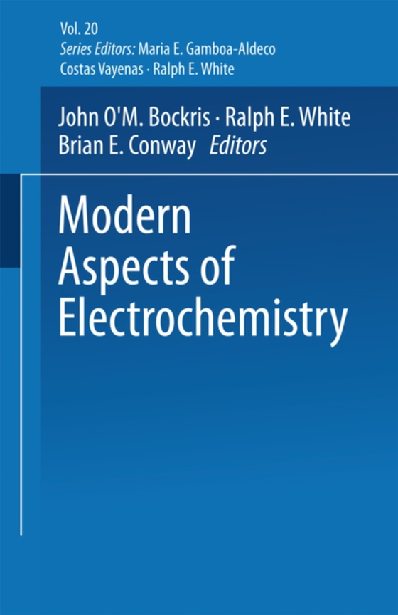 Modern Aspects of Electrochemistry No. 20 (e-bog) af -