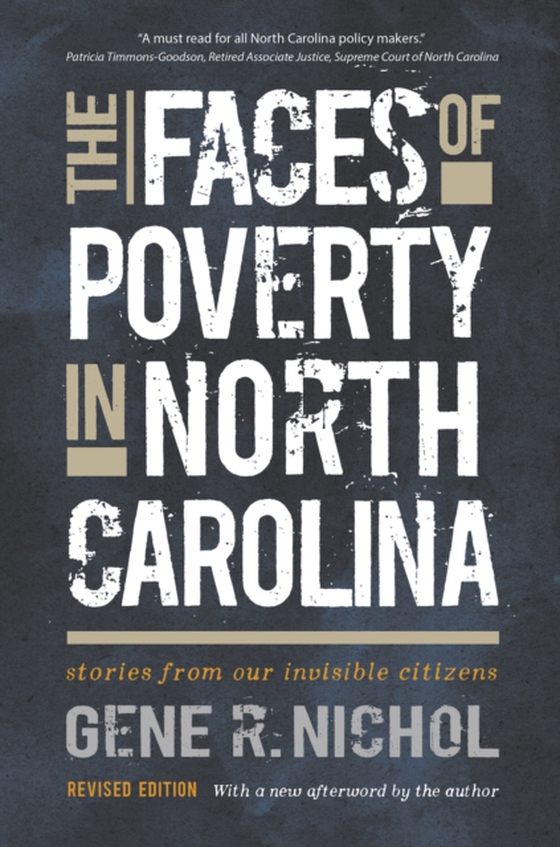 Faces of Poverty in North Carolina (e-bog) af Nichol, Gene R.