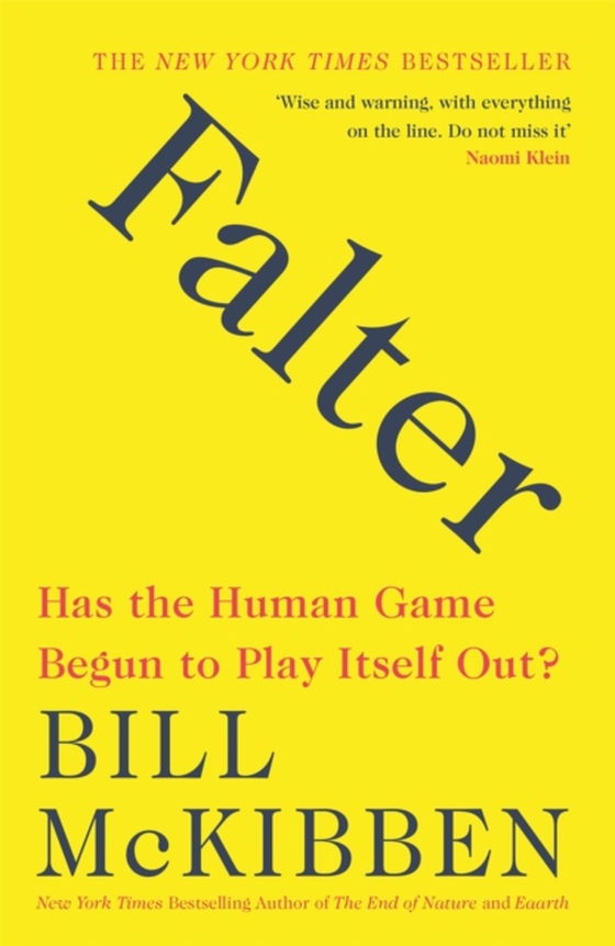 Falter (e-bog) af McKibben, Bill