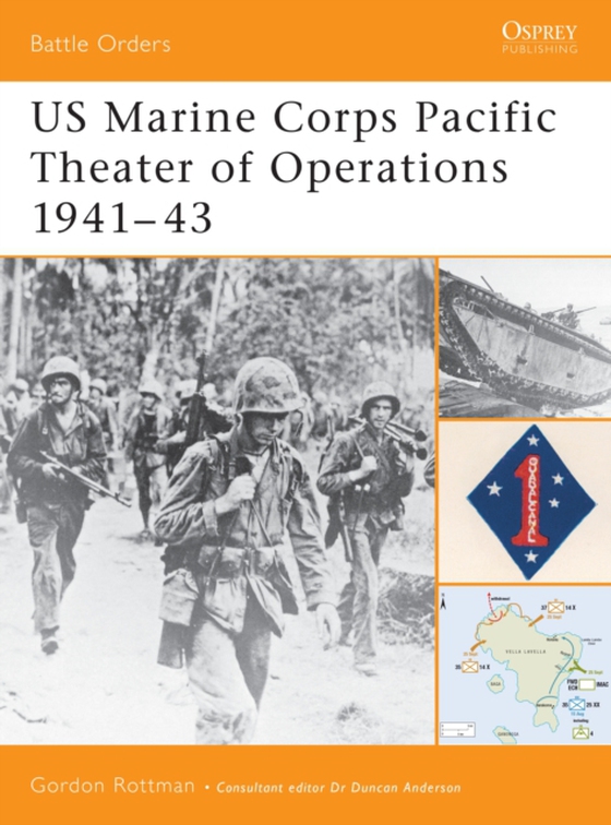 US Marine Corps Pacific Theater of Operations 1941 43 (e-bog) af Gordon L. Rottman, Rottman