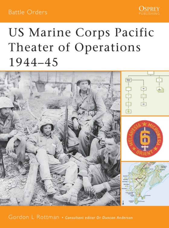 US Marine Corps Pacific Theater of Operations 1944 45 (e-bog) af Gordon L. Rottman, Rottman