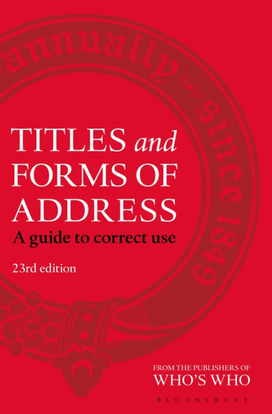 Titles and Forms of Address (e-bog) af Bloomsbury Publishing, Bloomsbury Publishing