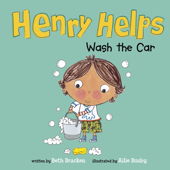 Henry Helps Wash the Car