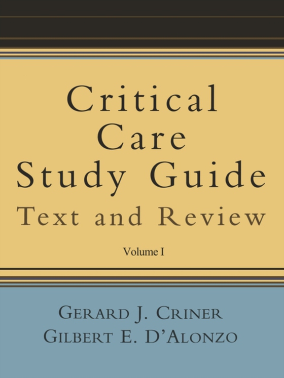 Critical Care Study Guide