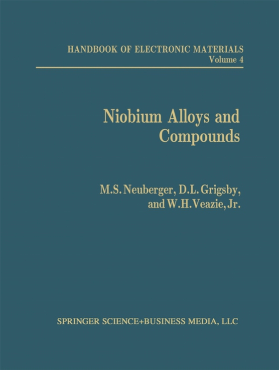 Niobium Alloys and Compounds (e-bog) af -