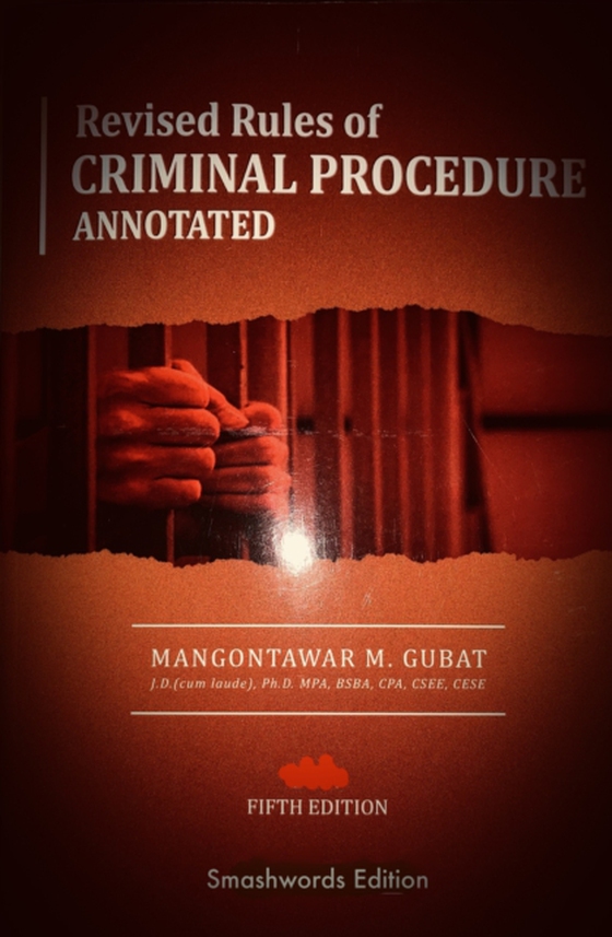 Revised Rules of Criminal Procedure Annotated (e-bog) af Gubat, Mangontawar