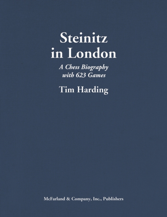 Steinitz in London (e-bog) af Tim Harding, Harding