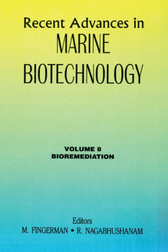 Recent Advances in Marine Biotechnology, Vol. 8