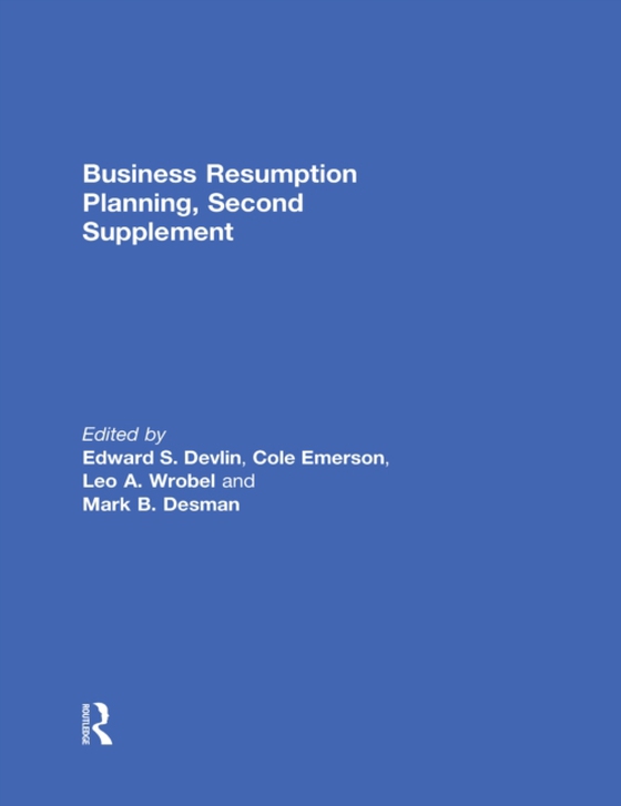 Business Resumption Planning, Second Supplement