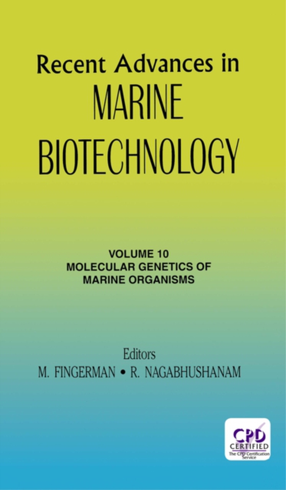 Recent Advances in Marine Biotechnology, Vol. 10