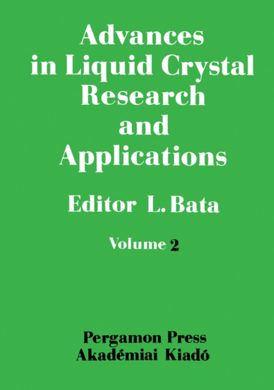 Advances in Liquid Crystal Research and Applications