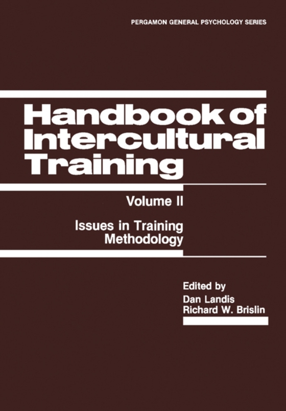 Handbook of Intercultural Training