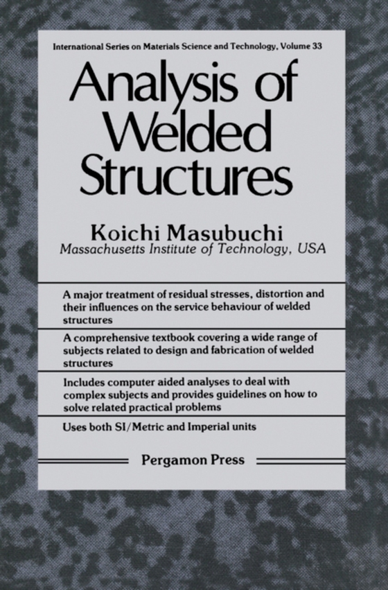 Analysis of Welded Structures (e-bog) af Masubuchi, Koichi