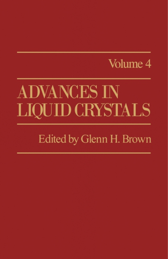 Advances in Liquid Crystals (e-bog) af -