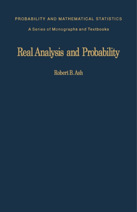 Real Analysis and Probability (e-bog) af Ash, Robert B.