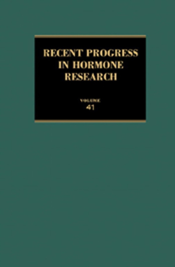 Recent Progress in Hormone Research