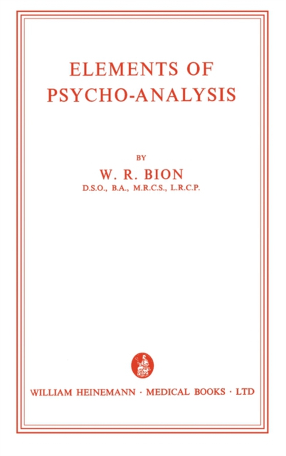 Elements of Psycho-Analysis