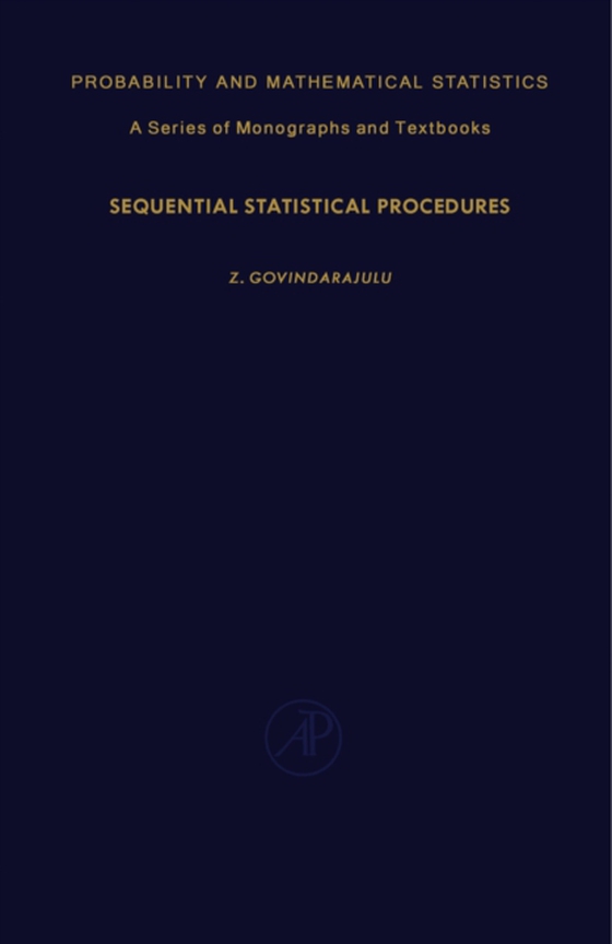 Sequential Statistical Procedures (e-bog) af Govindarajulu, Z.