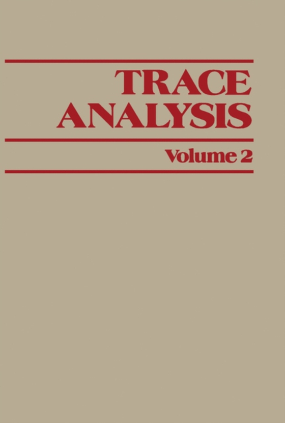 Trace Analysis (e-bog) af -