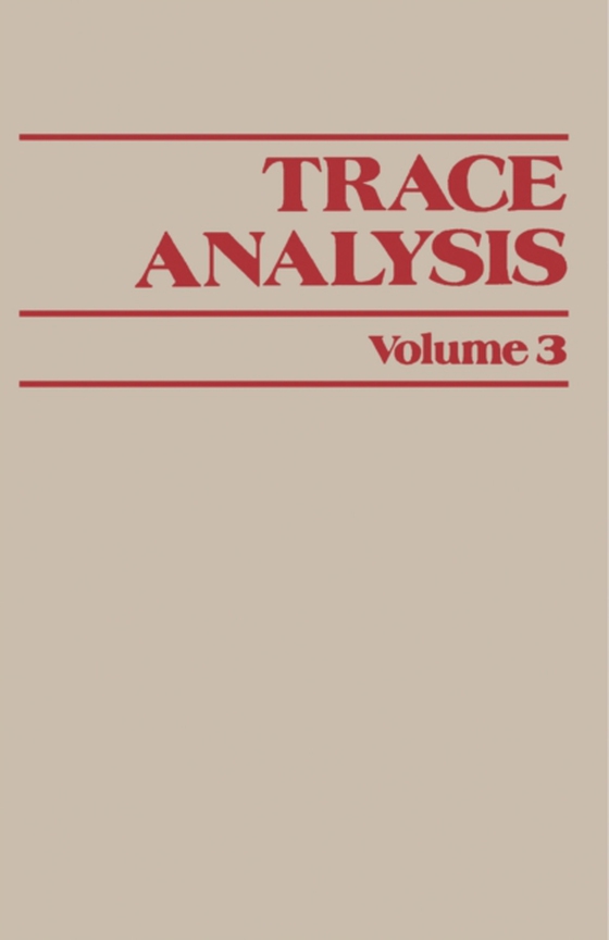 Trace Analysis (e-bog) af -