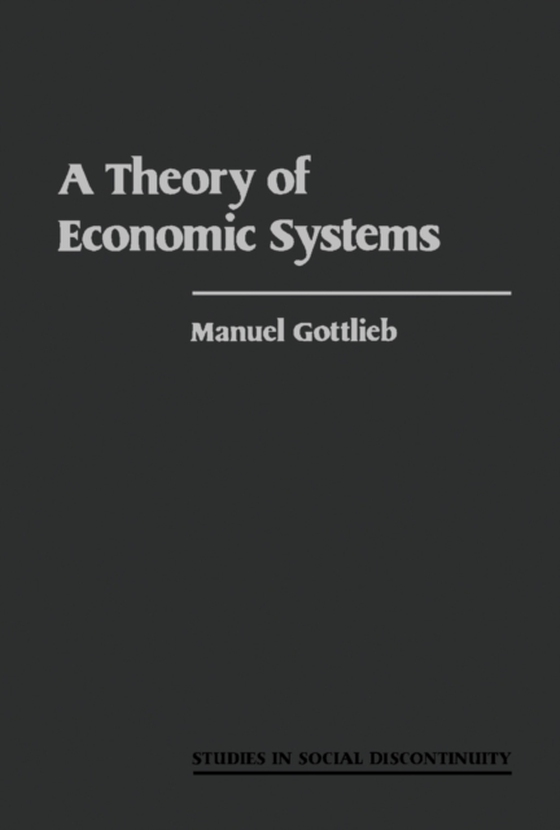 Theory of Economic Systems