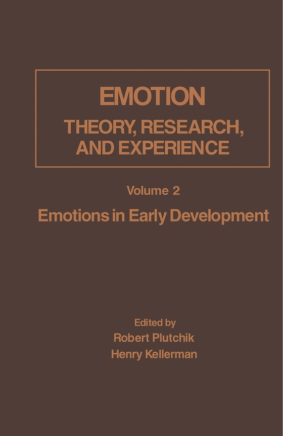 Emotions in Early Development (e-bog) af -