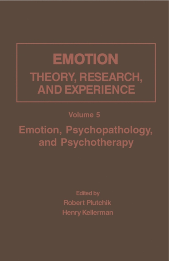 Emotion, Psychopathology, and Psychotherapy (e-bog) af -