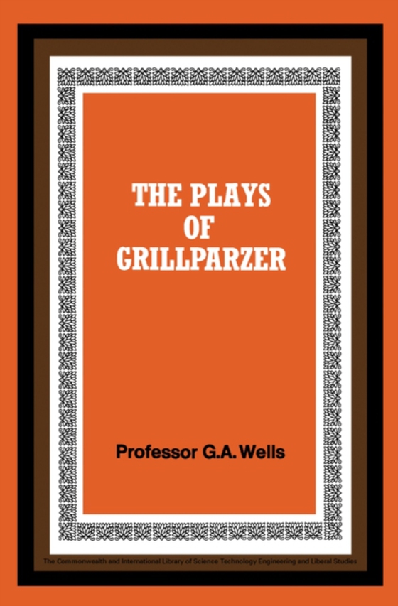 Plays of Grillparzer