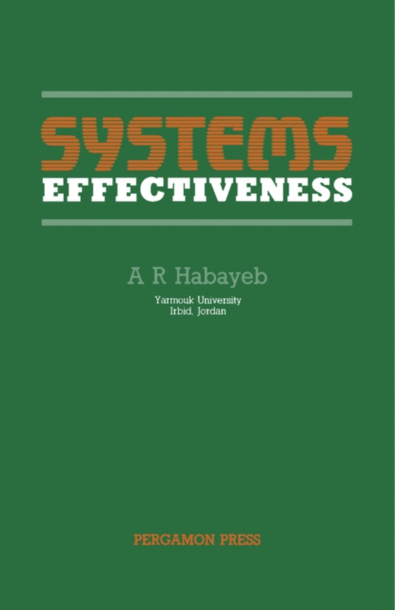 Systems Effectiveness (e-bog) af Habayeb, A. R.