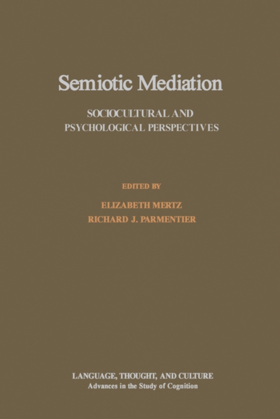 Semiotic Mediation (e-bog) af -