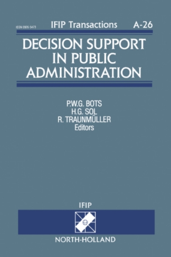 Decision Support in Public Administration (e-bog) af -