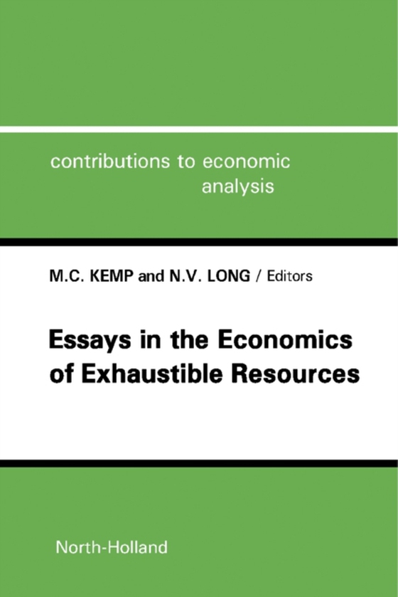 Essays in the Economics of Exhaustible Resources