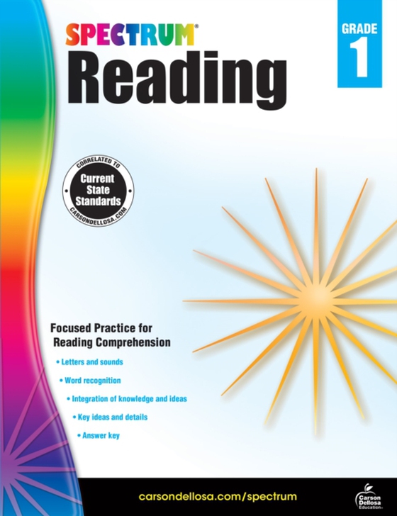 Spectrum Reading Workbook, Grade 1