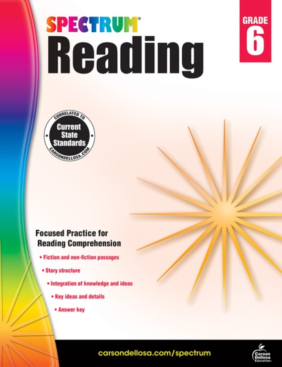 Spectrum Reading Workbook, Grade 6