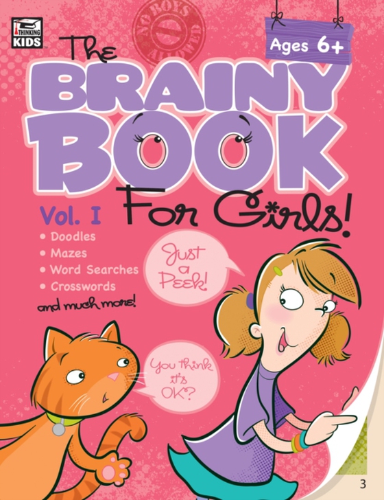 Brainy Book for Girls, Volume 1 Activity Book