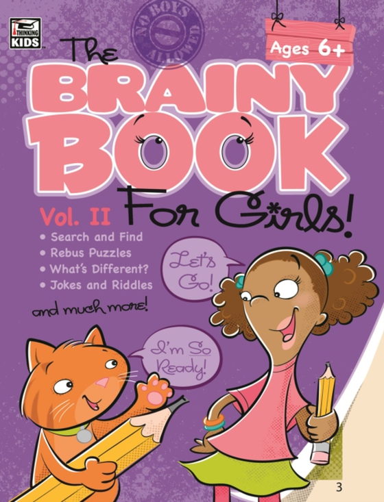 Brainy Book for Girls, Volume 2 Activity Book