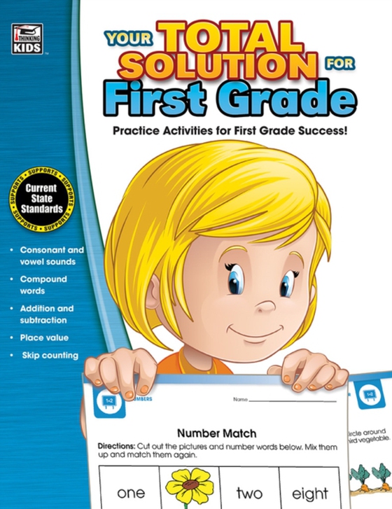 Your Total Solution for First Grade Workbook