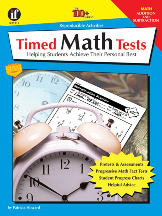 Timed Math Tests, Addition and Subtraction, Grades 2 - 5