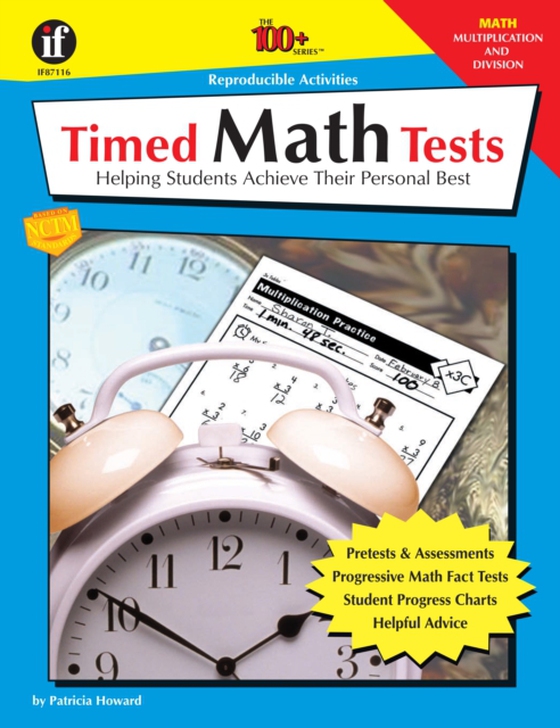 Timed Math Tests, Multiplication and Division, Grades 2 - 5 (e-bog) af Howard, Pat