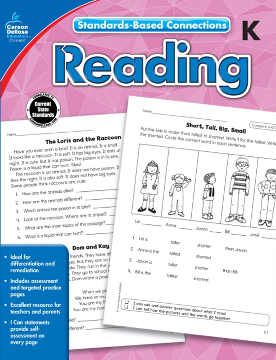 Reading, Grade K