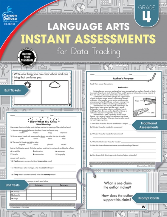 Instant Assessments for Data Tracking, Grade 4 (e-bog) af Biddle, Kristina