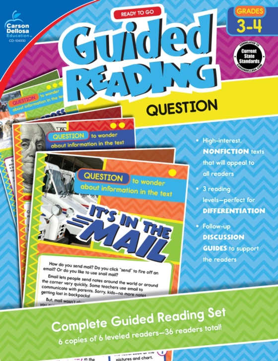 Ready to Go Guided Reading: Question, Grades 3 - 4 (e-bog) af Foley, Cate